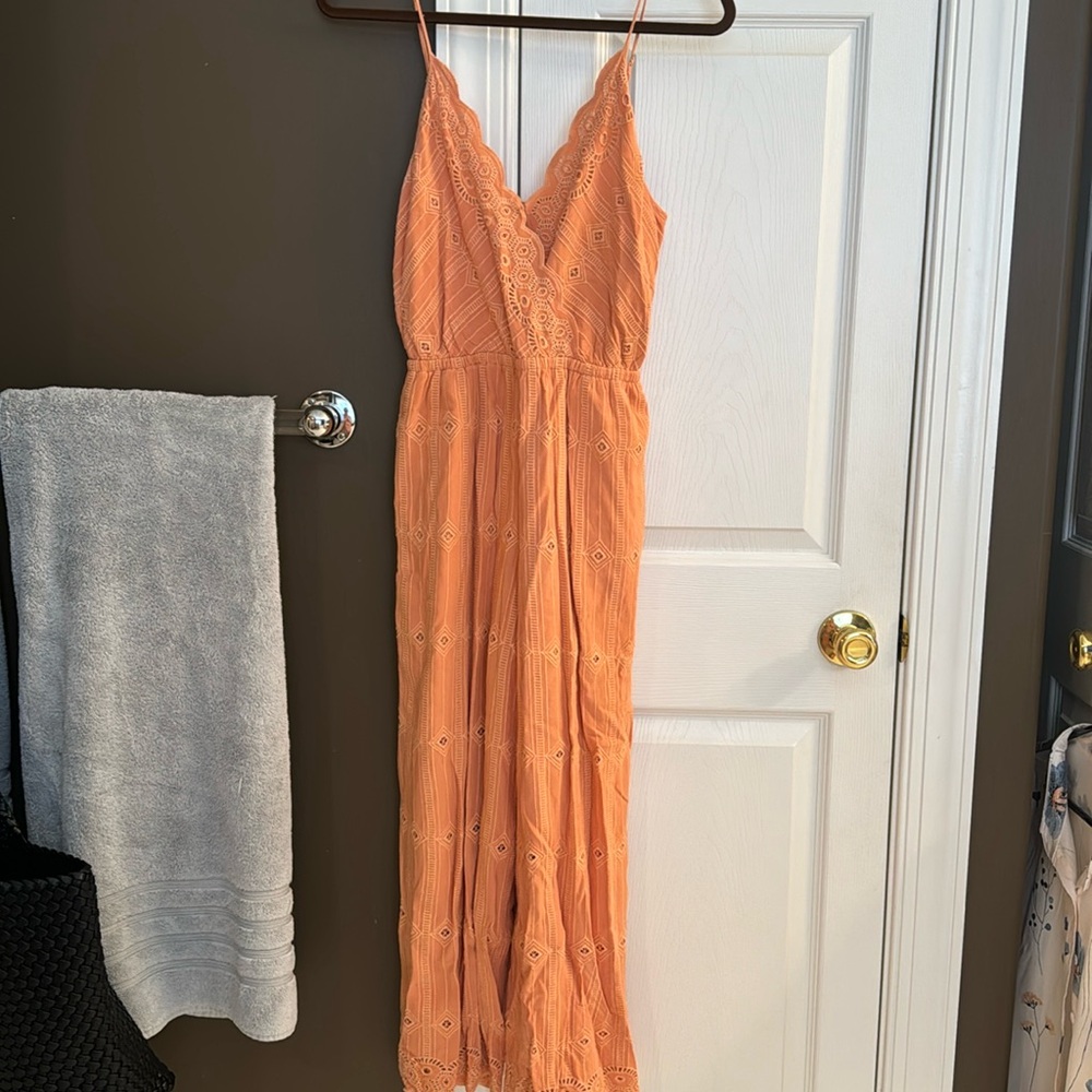 L Space embroidered romper size Small